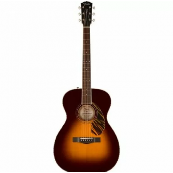 Fender Paramount PO-220E Orchestra Acoustic-electric Guitar - 3-color Vintage Sunburst