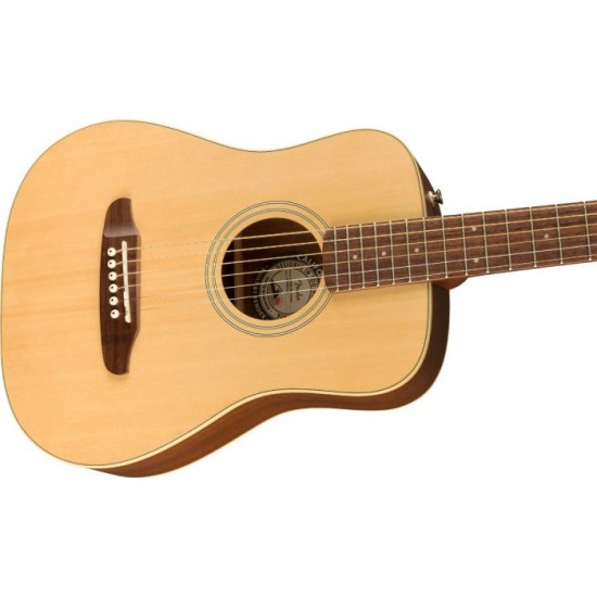 Fender California Redondo Mini Acoustic Guitar in Natural