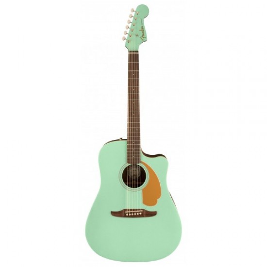 Fender Limited Edition Redondo Player Electro-Acoustic Guitar in Surf Green
