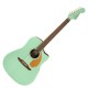 Fender Limited Edition Redondo Player Electro-Acoustic Guitar in Surf Green Fender Limited Edition Redondo Player Electro-Acoustic Guitar in Surf Green