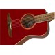 Fender California Classic Malibu Electro-Acoustic Guitar 0970922215 - Hot Rod Red Metallic