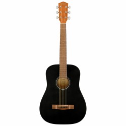 Fender FA-15 3/4 Scale Steel Acoustic Guitar Black