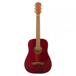 Fender FA-15 3/4 Scale Steel Acoustic Guitar 0971170170 - Red