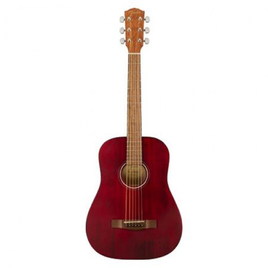 Fender FA-15 3/4 Scale Steel Acoustic Guitar 0971170170 - Red