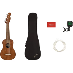 Fender 0971610022 Seaside Soprano Ukulele Pack 