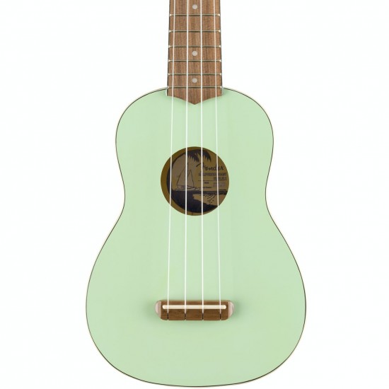 Fender Venice Soprano Ukulele 0971610557 - Surf Green