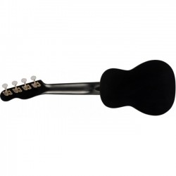 Fender Venice Soprano Ukulele 0971610706 - Black