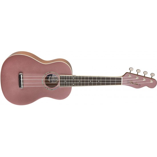 Fender Zuma Concert Ukulele - Burgundy Mist