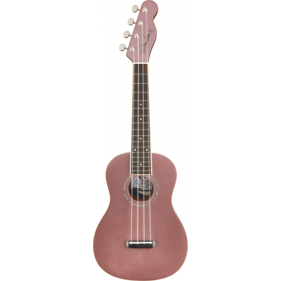 Fender Zuma Concert Ukulele - Burgundy Mist