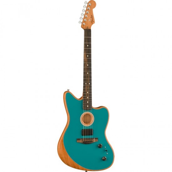 Fender Acoustasonic Jazzmaster Acoustic-electric Guitar - Ocean Turquoise