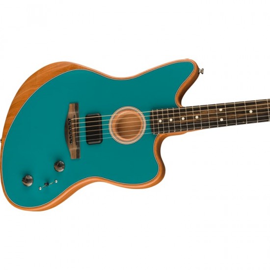 Fender Acoustasonic Jazzmaster Acoustic-electric Guitar - Ocean Turquoise