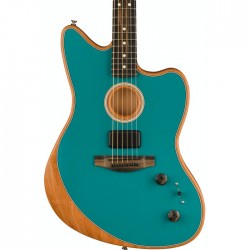 Fender Acoustasonic Jazzmaster Acoustic-electric Guitar - Ocean Turquoise