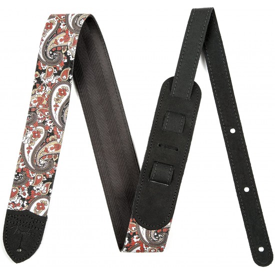 Fender 0990609003 2" Paisley Denim Straps