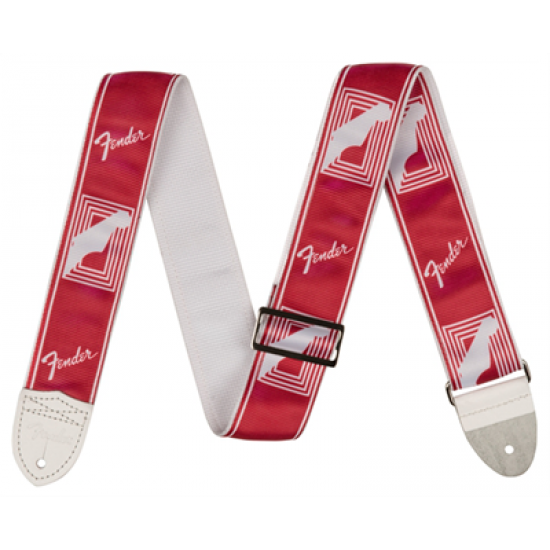 Fender 0990627009 Monogrammed Custom Color Candy Apple Red 2" Guitar Strap Fender 0990627009 Monogrammed Custom Color Candy Apple Red 2" Guitar Strap