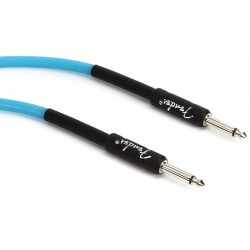 Fender 0990810108 Professional Series Glow in the Dark Blue Instrument Cable - 10 Feet