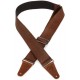 Fender Tooled Leather Guitar Strap - Brown