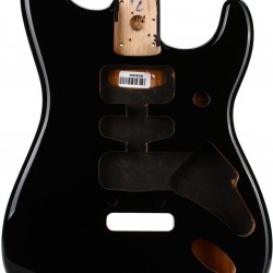 Fender 0997103706 Alder Body for Deluxe Series Stratocaster Black