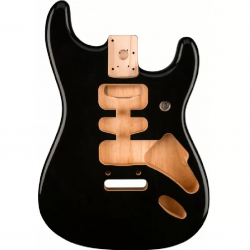 Fender 0997103706 Alder Body for Deluxe Series Stratocaster Black