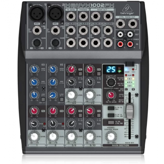 Behringer Xenyx 1002FX Mixer with Effects Behringer Xenyx 1002FX Mixer with Effects