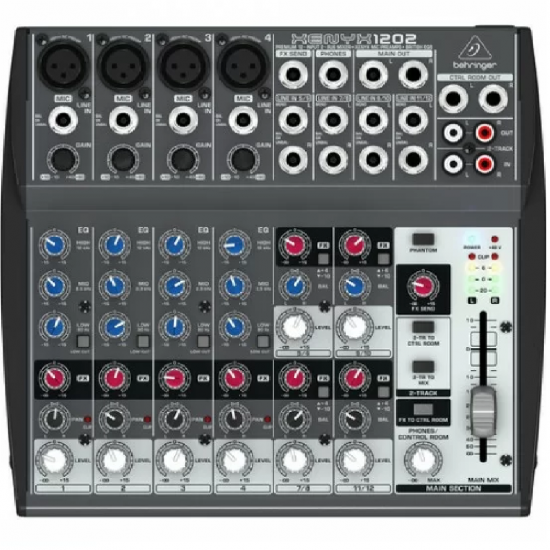 Behringer XENYX 1202 12-Channel Audio Mixer Behringer XENYX 1202 12-Channel Audio Mixer