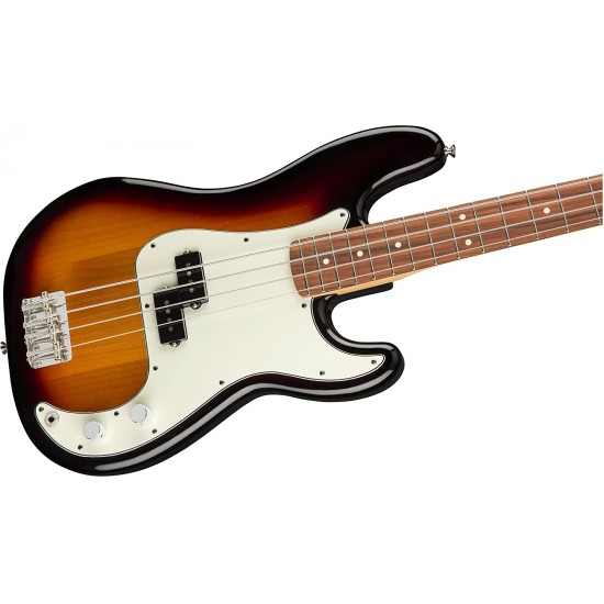 Fender 149803500 Player Precision Electric Bass Guitar Pau Ferro Fingerboard - 3 Color Sunburst
