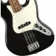 Fender 149903506 Player Jazz Electric Bass Guitar Pau Ferro Fingerboard - Black