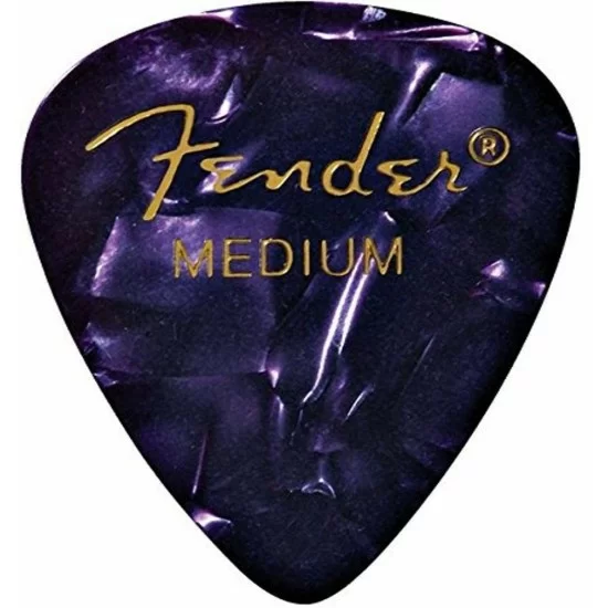 Shop Online Fender Medium 351 Shape Premium Guitar Picks, Purple Moto ...