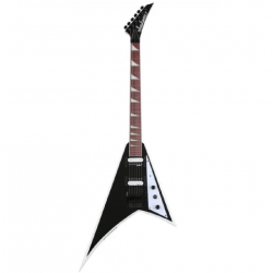 Jackson Rhoads JS3 Electric Guitar - Black with White Bevels