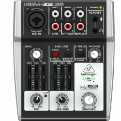 Behringer Xenyx 302USB Mixer with USB