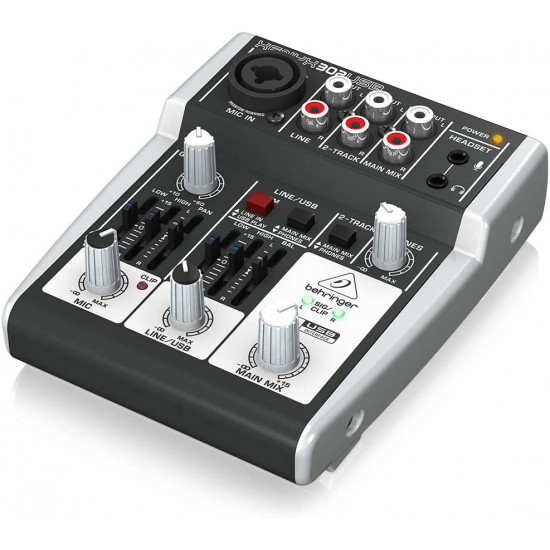 Behringer Xenyx 302USB Mixer with USB