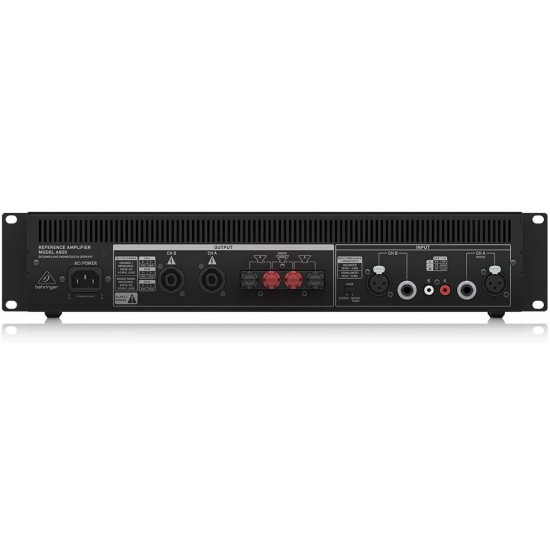 Behringer A800 800W 2-channel Power Amplifier Behringer A800 800W 2-channel Power Amplifier