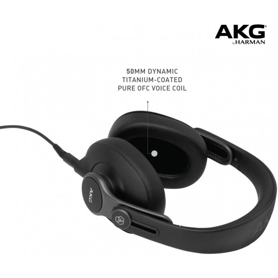 AKG K361 Over Ear Closed Back Studio Headphones