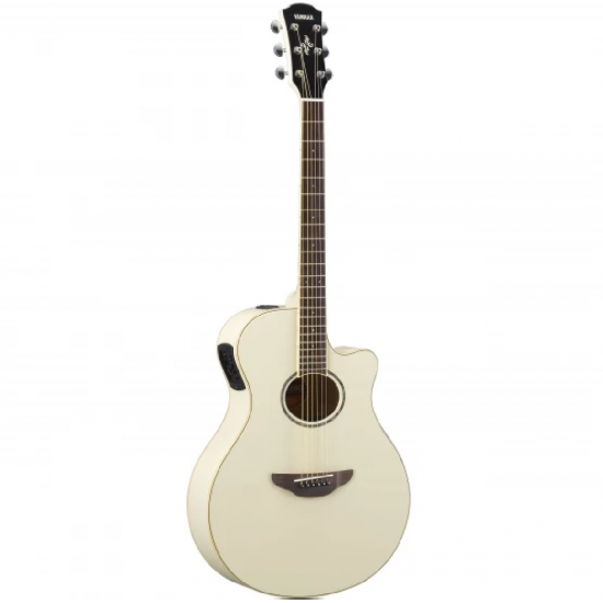 Yamaha APX600 Electric Acoustic Guitar - Vintage White