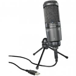 Audio Technica AT2020USB+ Cardioid Condenser USB Microphone