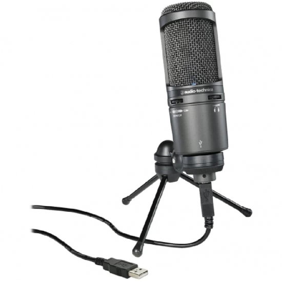 Audio Technica AT2020USB+ Cardioid Condenser USB Microphone