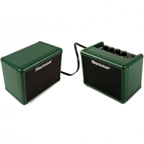 BlackStar Fly3 Stereo Pack - 6 Watt 2 X 3" Green Combo Amp With Extension Speaker Limited Edition BlackStar Fly3 Stereo Pack - 6 Watt 2 X 3" Green Combo Amp With Extension Speaker Limited Edition