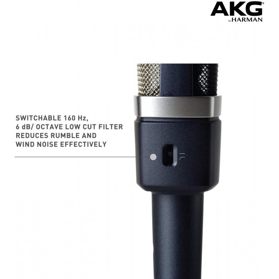 AKG C214 Professional Large-Diaphragm Condenser Microphone