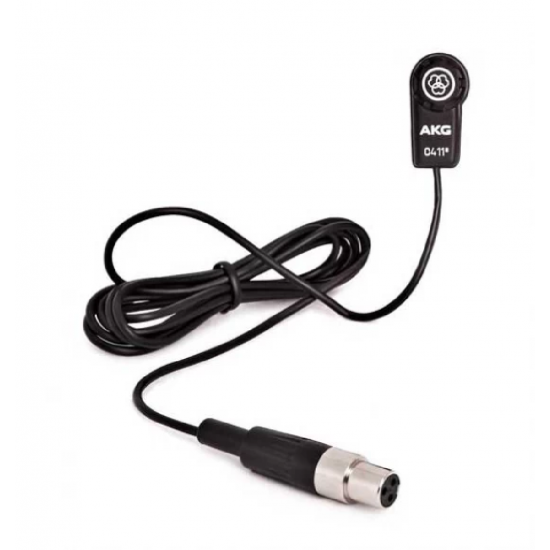 AKG C411 L High-Performance Miniature Condenser Vibration Pickup AKG C411 L High-Performance Miniature Condenser Vibration Pickup