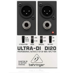 Behringer Ultra-DI DI20 2-channel Active Direct Box / Splitter