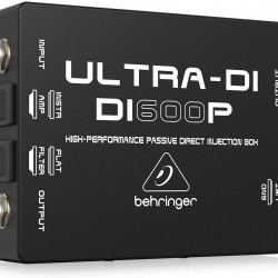 Behringer Ultra-DI DI600P 1-channel Passive Microphone / Instrument Direct Box