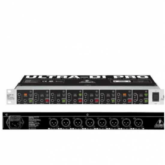 Behringer DI800v2 8-channel Active Instrument Direct Box Behringer DI800v2 8-channel Active Instrument Direct Box