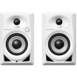  Pioneer DM-40-W 4-inch Compact Active Monitor Speaker - White 