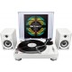  Pioneer DM-40-W 4-inch Compact Active Monitor Speaker - White 