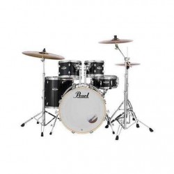 Pearl EXX725SP/C 31 Export Standard 5pc Drum Set - Jet Black Finish With 830 Series ( Without Hardware )