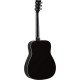 Yamaha FG-TA TransAcoustic Dreadnought - Black