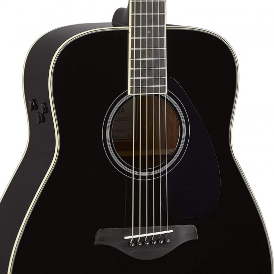 Yamaha FG-TA TransAcoustic Dreadnought - Black