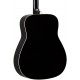 Yamaha FG-TA TransAcoustic Dreadnought - Black