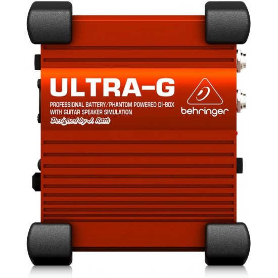 Behringer Ultra-G Gi100 DI-Box with Guitar Speaker Emulation