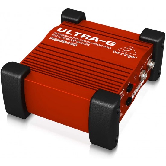 Behringer Ultra-G Gi100 DI-Box with Guitar Speaker Emulation
