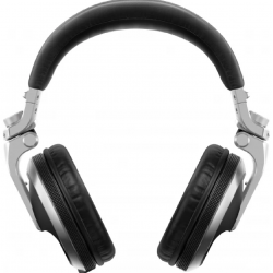 Pioneer HDJ-X5-S Over-ear DJ Headphones - Silver